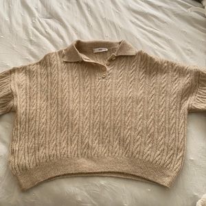 Mango Polo Sweater! As seen on Hailey Bieber